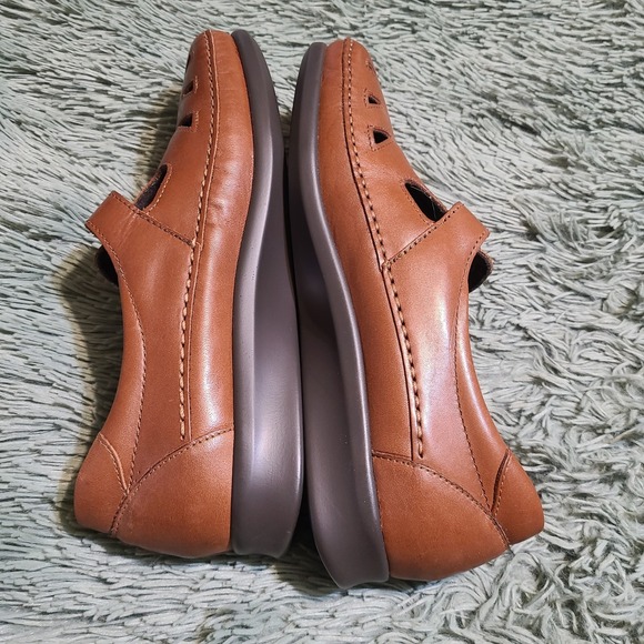 SAS Roamer Tripad Comfort Mary Jane ‎ Leather Loafers Shoes Women's 8.5 N EUC - Picture 5 of 8